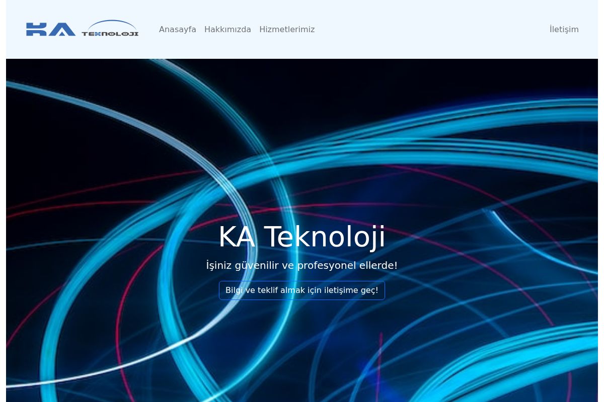 KA Technologie Website-Entwicklung